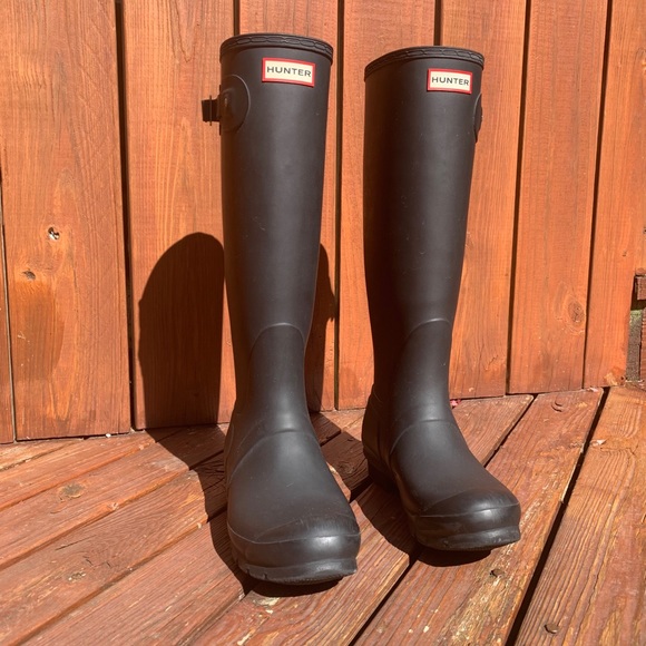 Hunter Shoes - Matte Tall Hunter Boots
